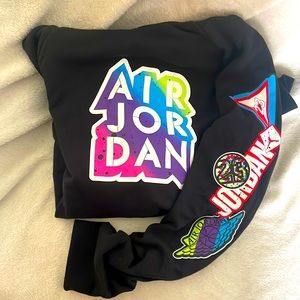 air jordan color splash hoodie